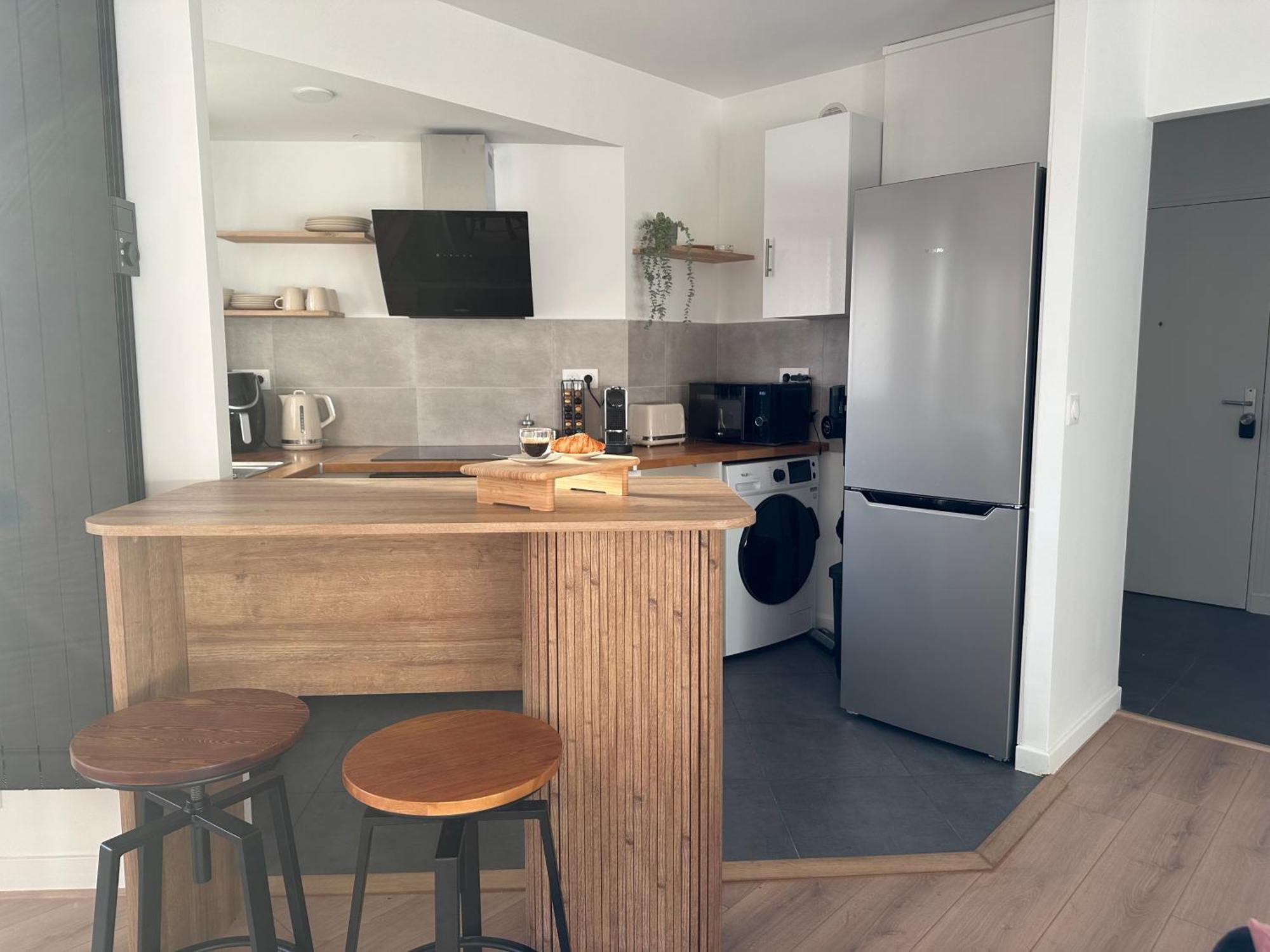 Appartement Proche Paris-Aeroport Cdg-Gare-Disney Villiers-le-Bel Esterno foto